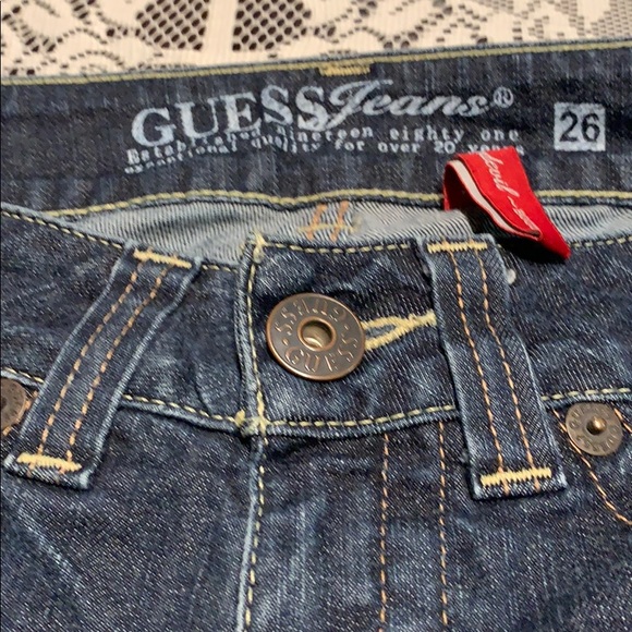 Guess Jeans Size 26 Bootcut - Picture 2 of 5